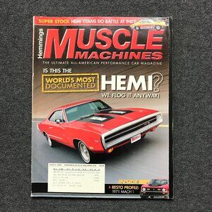 MARCH 2008 HEMMINGS MUSCLE MACHINES MAGAZINE DODGE CHARGER HEMI SUPER STOCK INDY
